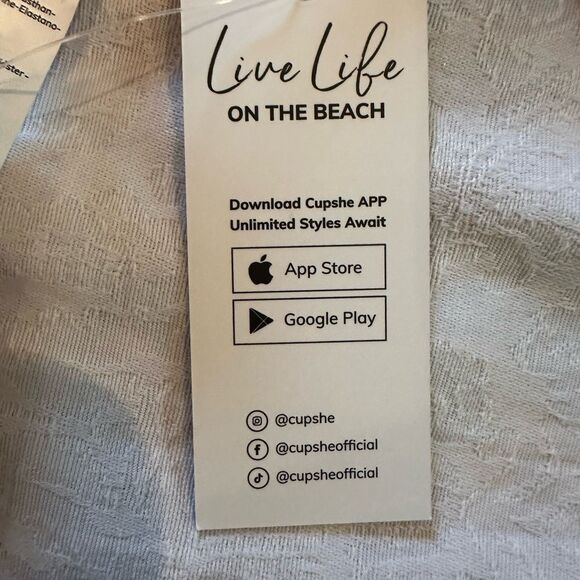 Cupshe Bikini Swim Top Strappy Hot Pink Size L - Picture 5 of 9